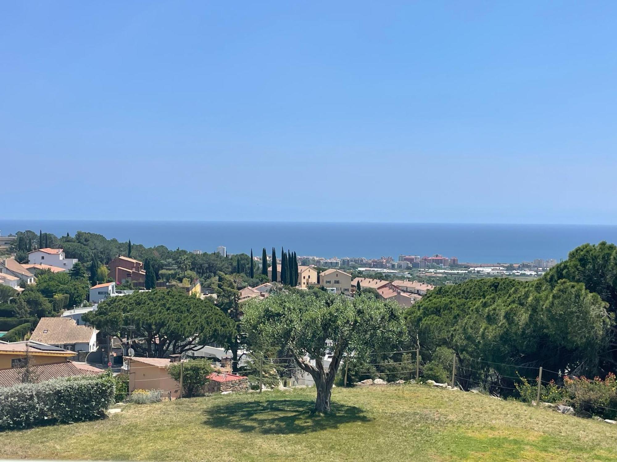 Palm Maresme - Suite With Bathroom And Terrasse With Ocean Views In A Private Villa Vilassar de Dalt Kültér fotó
